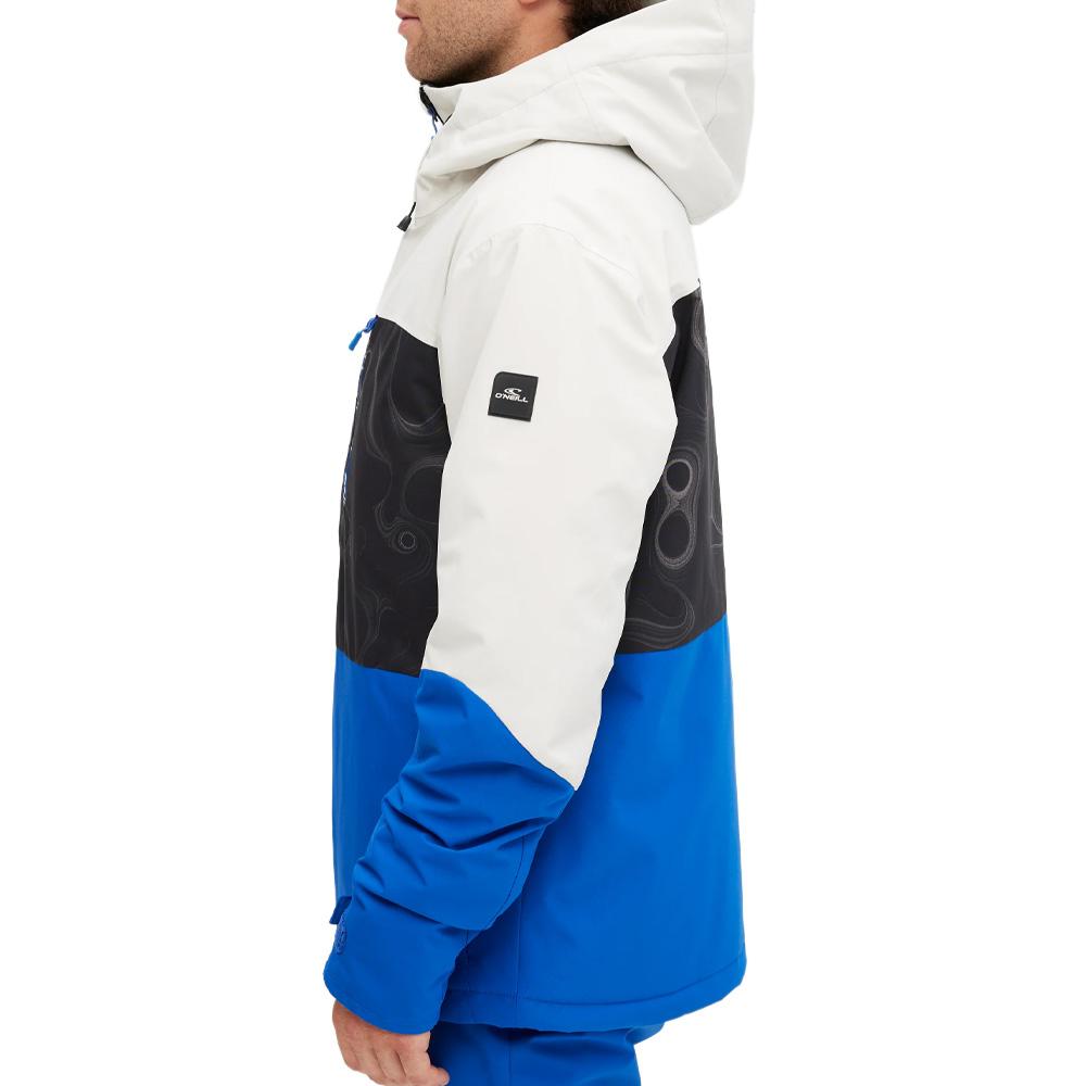 Blouson de Ski Blanc/Noir/Bleu Homme O'Neill Carbonite vue 2