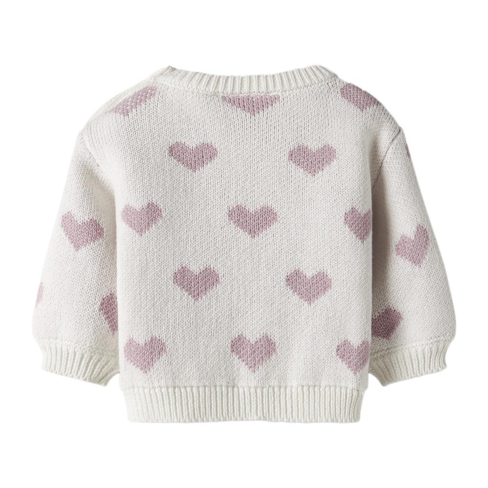 Girls' white/pink jumper Name it Foana Photo of the Espace des Marques %store% store - view of %key%