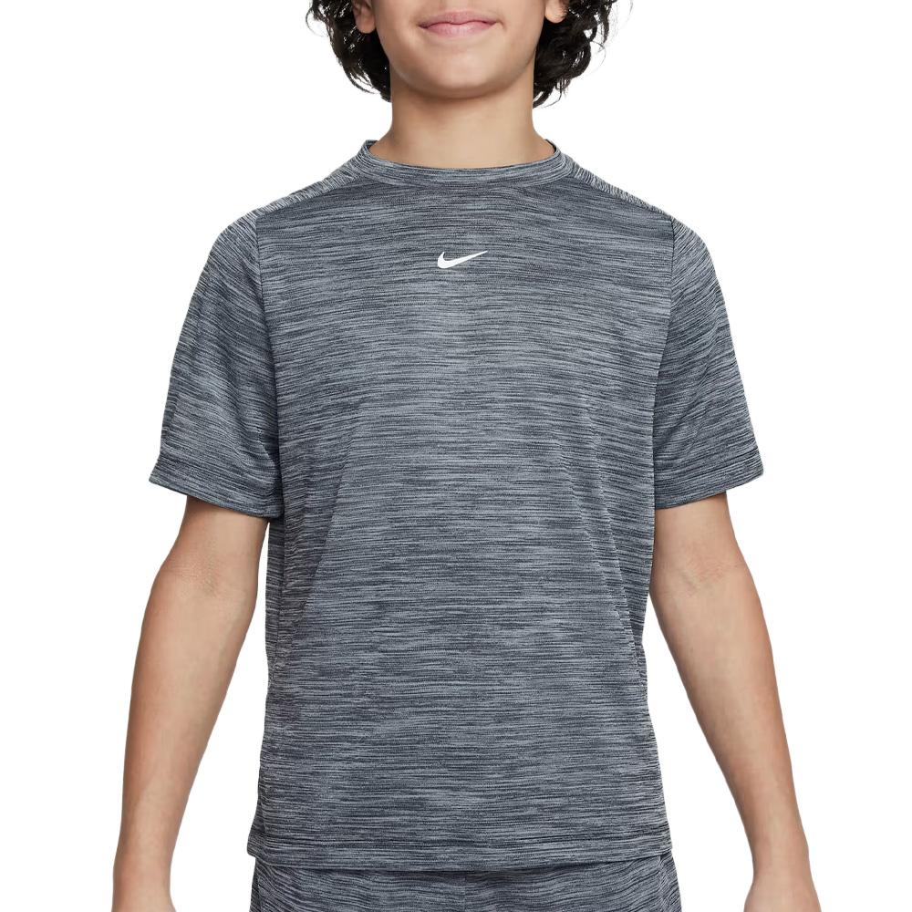 Camiseta deportiva gris para niño Nike Multi barato
