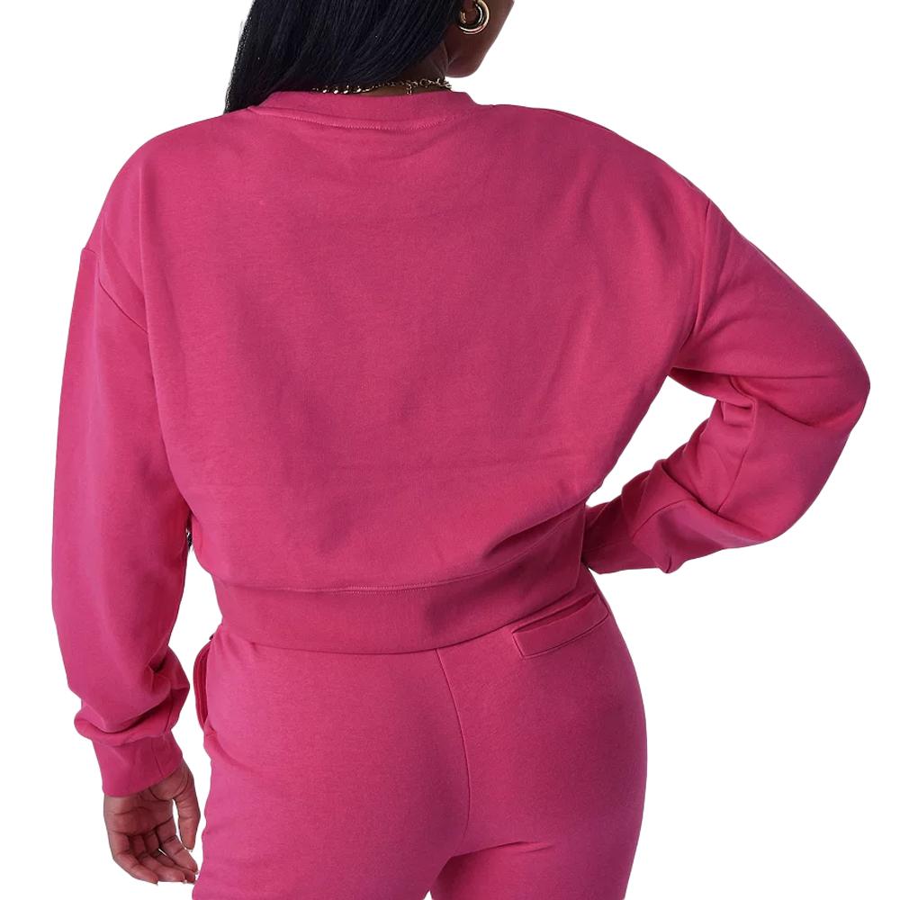 Women's Pink Fushia Sweat Top Project X Paris F212103 Photo of the Espace des Marques %store% store - view of %key%