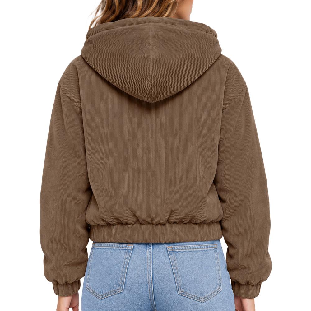 Only Women’s Brown Corduroy Jacket Photo of the Espace des Marques %store% store - view of %key%