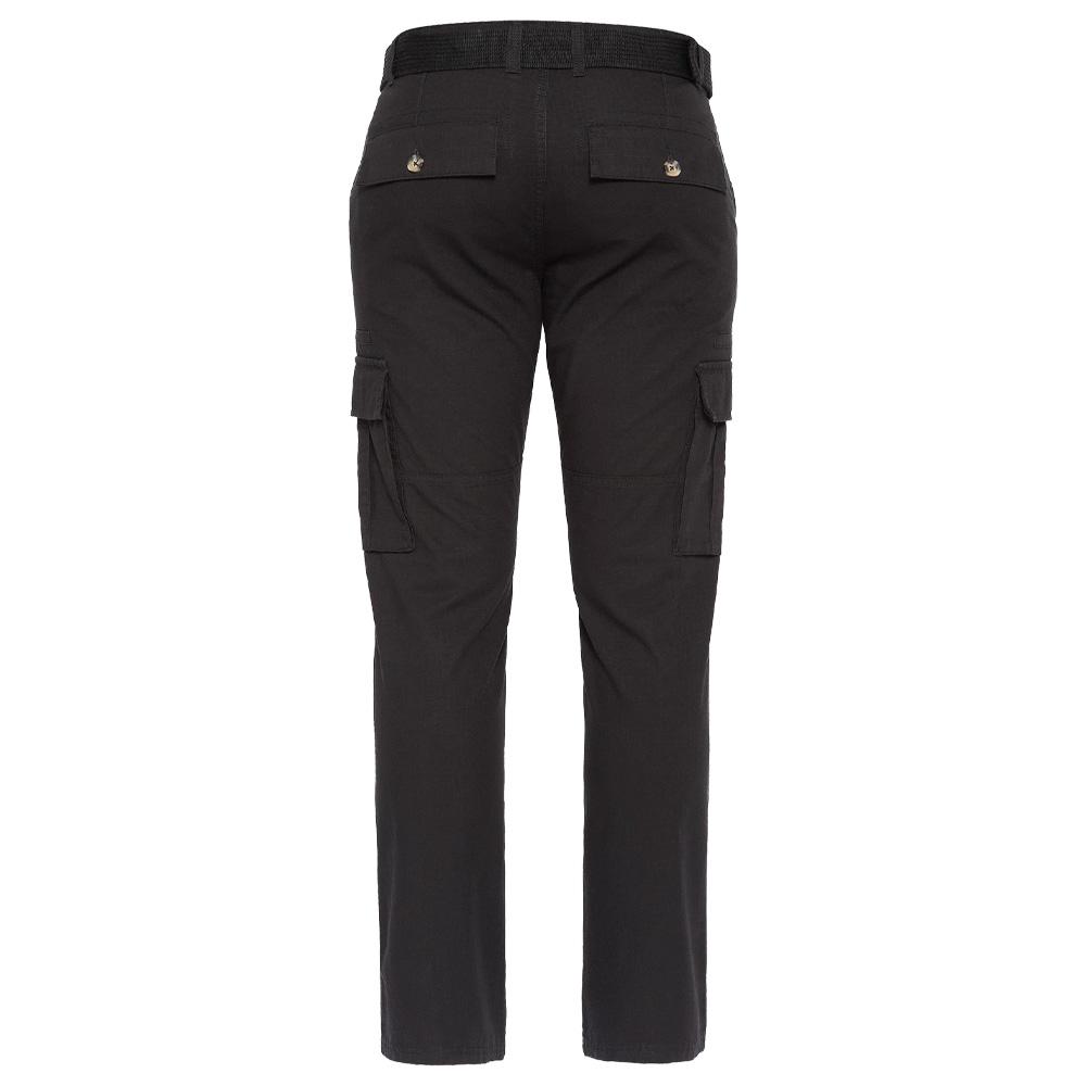 Schwarze Cargohose für Herren von Schott TRASSAULT Ansicht 2