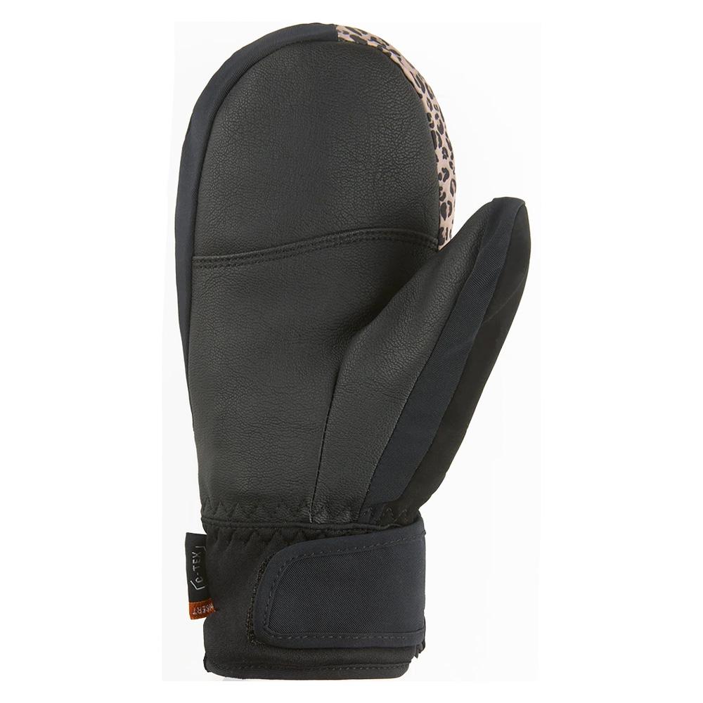 Manoplas de esquí negras para mujer Cairn Elena ver 2