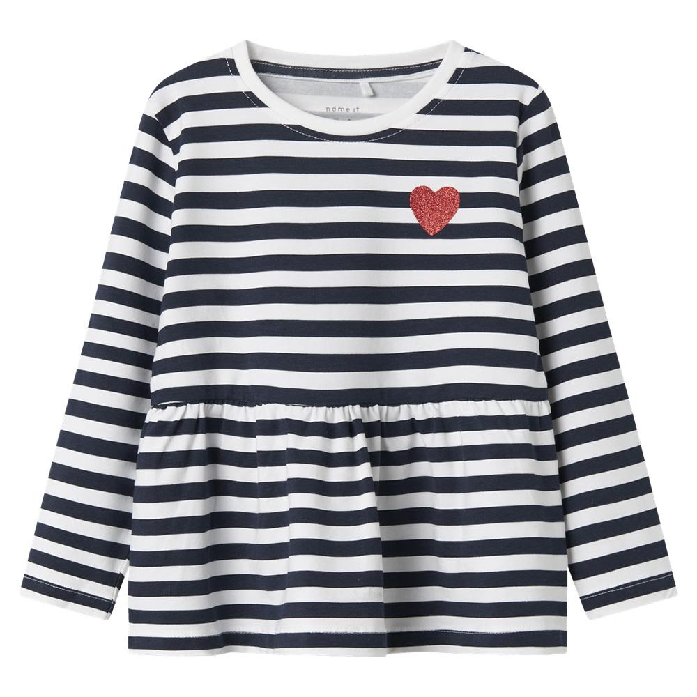 Blusa blanca/azulada para niña Name it Fliona barato