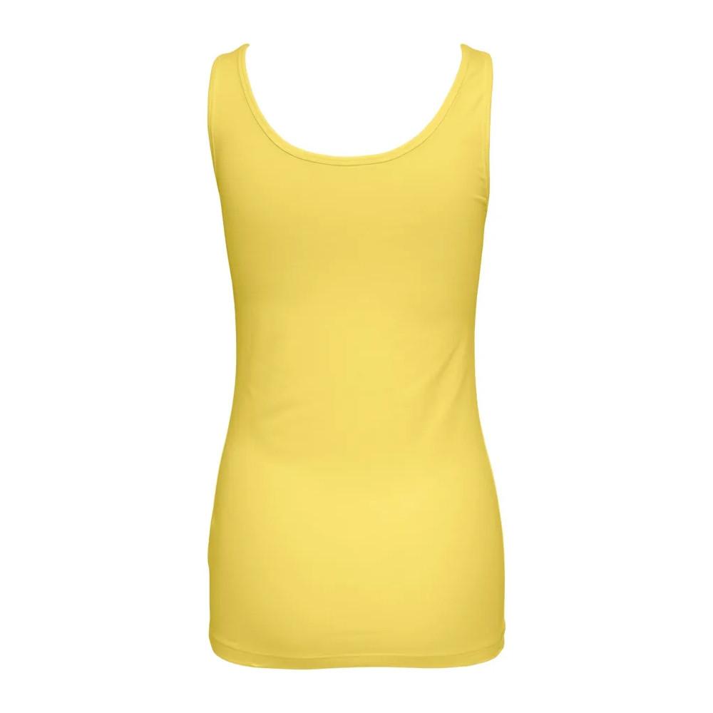 Camiseta de tirantes amarilla JDY Ava para mujer ver 2