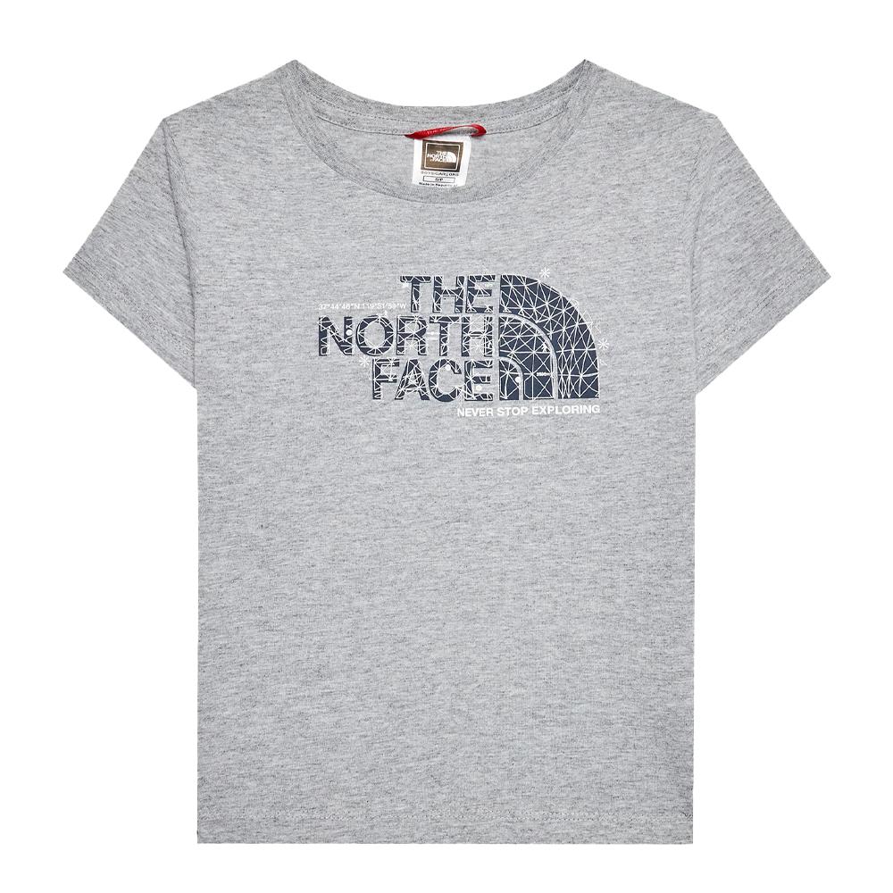 T-shirt Gris Garçon The North Face Graphic 1 pas cher