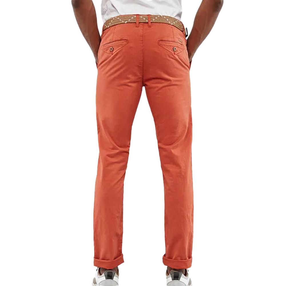 Chino rojo Teddy Smith Pallas para hombre ver 2