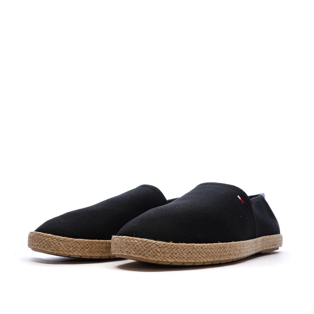 Espadrillas negras/azules para hombre Tommy Hilfiger Core ver 6