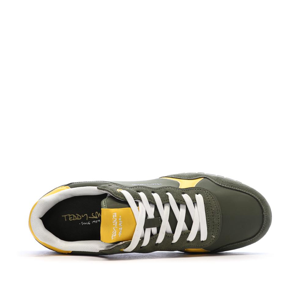 Herren-Sneaker in Khaki/Gelb von Teddy Smith 120667 Ansicht 4