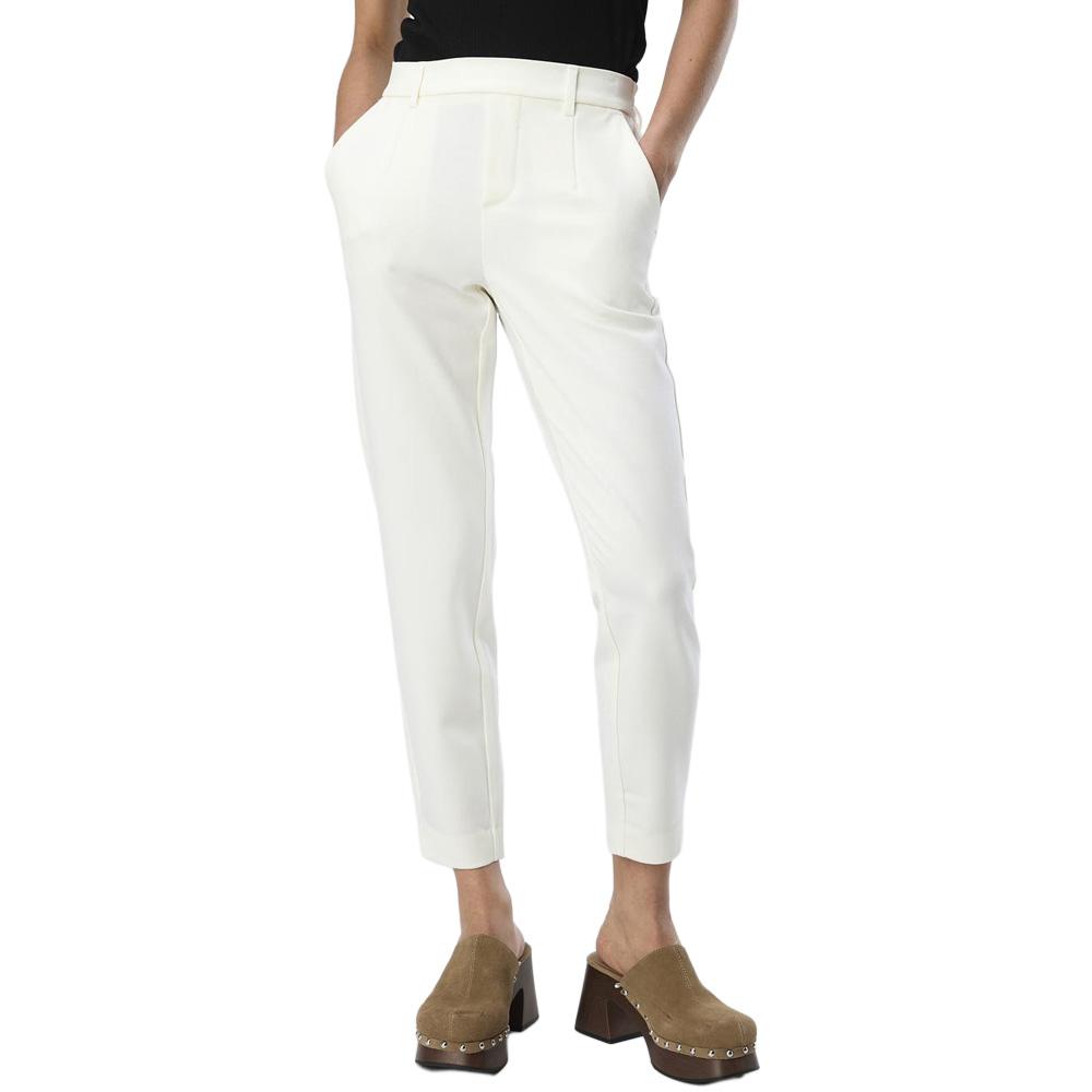 Pantalon habillé écru femme Vero Moda Slim pas cher