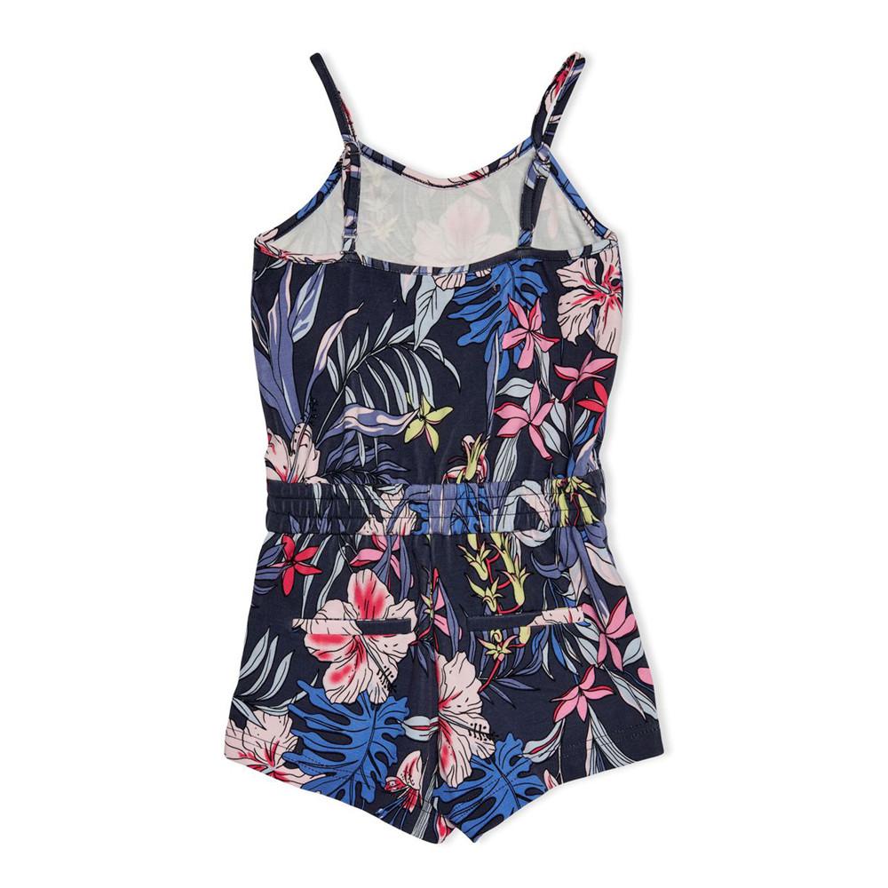 Einteiler Blau mit Blumenmuster Mädchen Kids ONLY Strap Jungle Ansicht 2