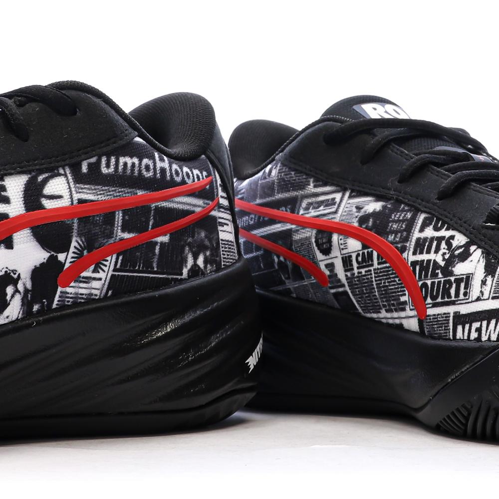 Zapatillas Baloncesto Puma All-pro Nitro Negro, Hombre ver 7
