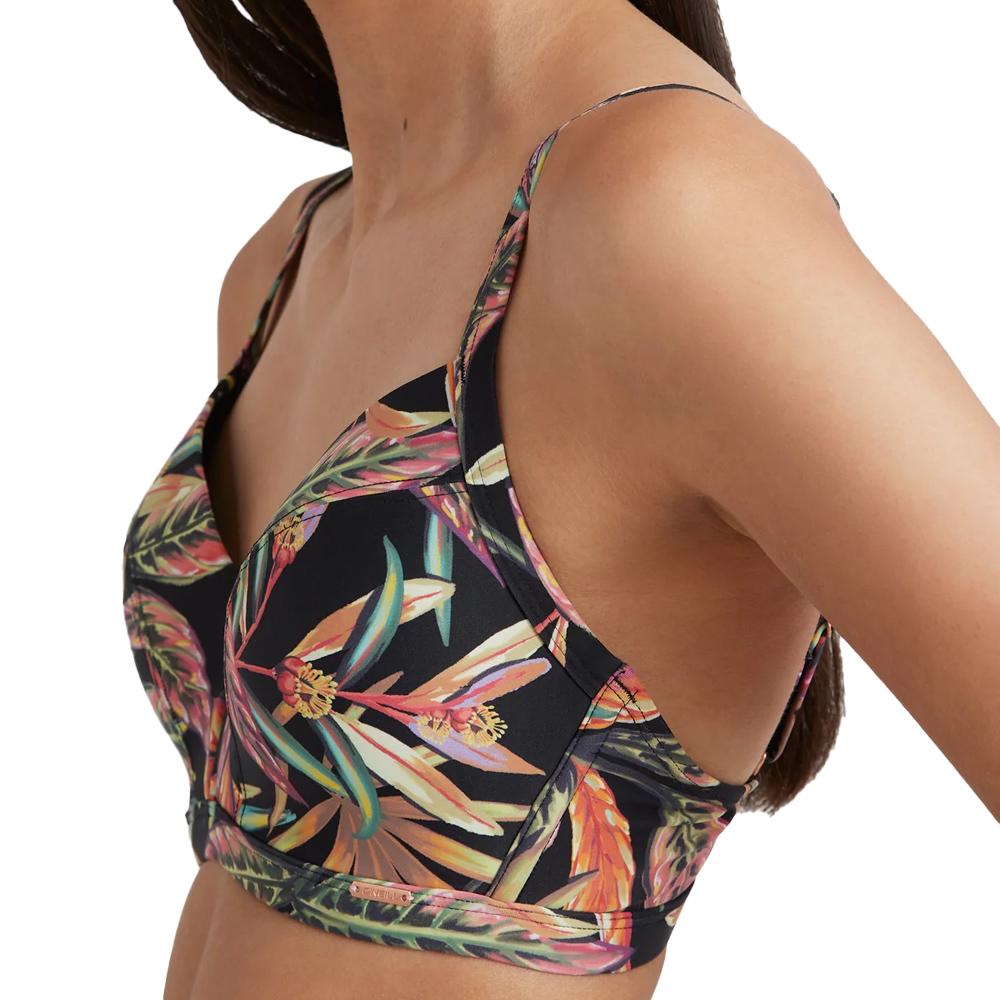 Traje de baño O'Neill Panama Mujer Negro Estampado Top ver 2