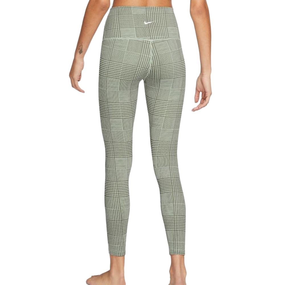 Malla de Yoga Nike 7/8 Verde, Mujer ver 2