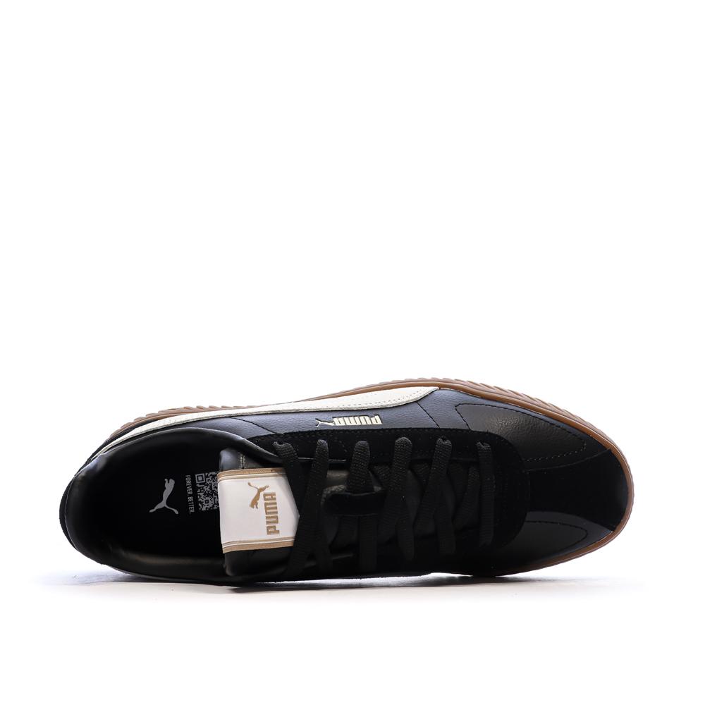 Zapatillas negras/blancas para hombre Puma Club Kayzer ver 4