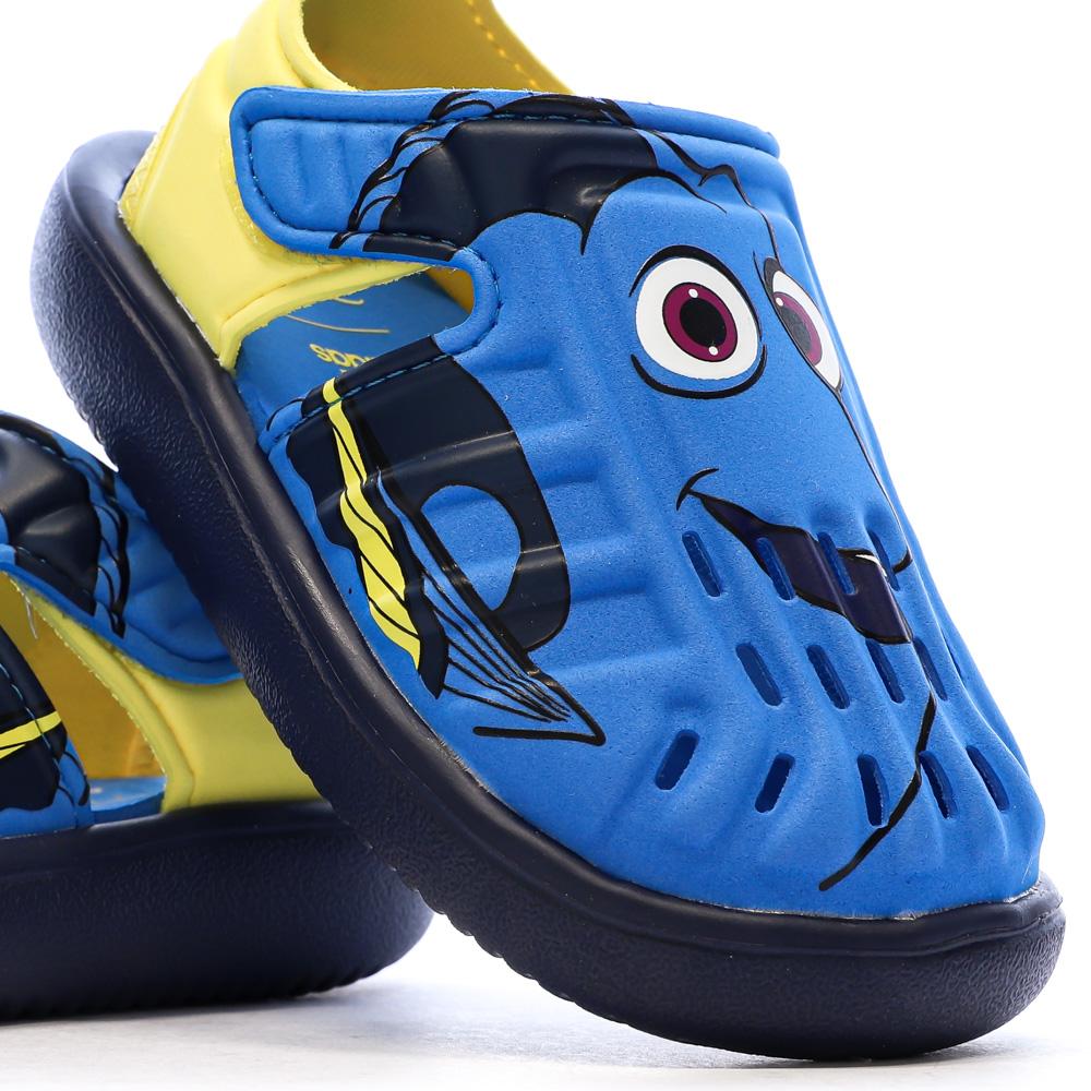 Sandalias Adidas Dori Boys Azul/Amarillo ver 7