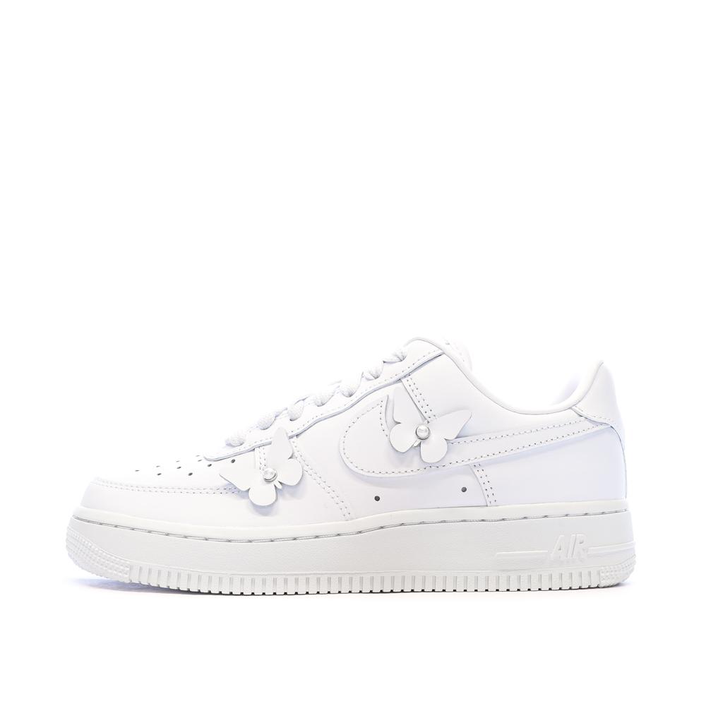Baskets Blanche Femme Nike Air Force 1 Low Butterfly pas cher