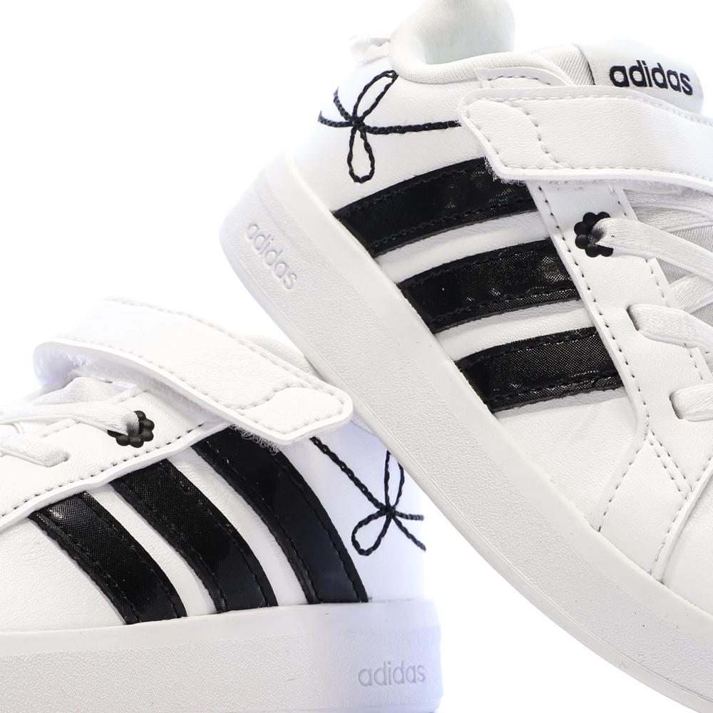 Adidas Grand Court 3.0 Mädchen Sneaker Weiß/Schwarz Ansicht 7