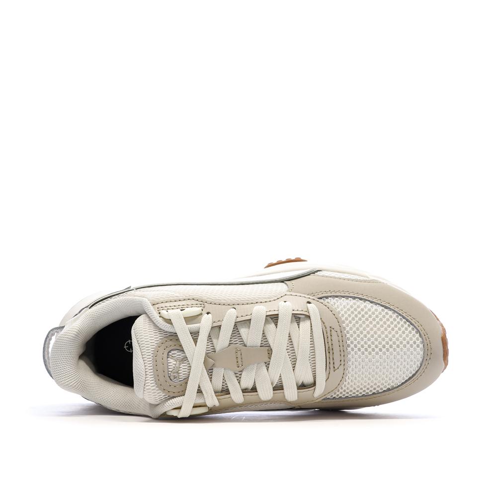 Baskets Beige/Blanc Femme Puma Wild Rider Futurism vue 4