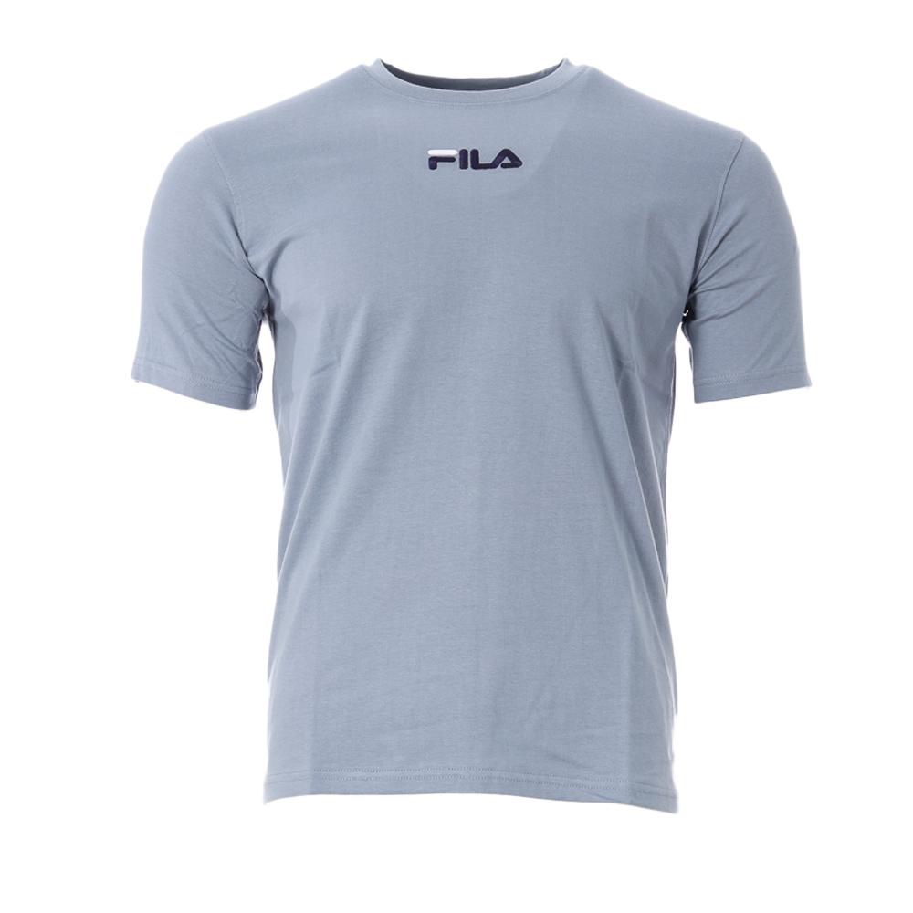 Hellblaues T-Shirt für Männer Fila Embroidere günstig