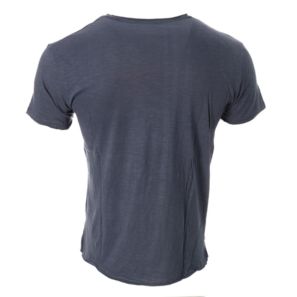 T-shirt Bleu Gris Homme Paname Brothers TED vue 3