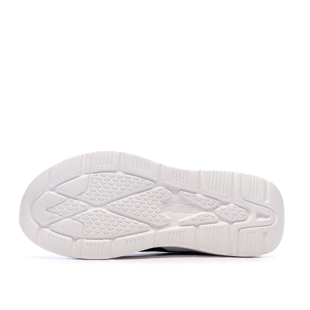 Schwarze/weiße/fuchsiafarbene Puma Soft Wired 2 Sneaker für Mädchen Ansicht 5