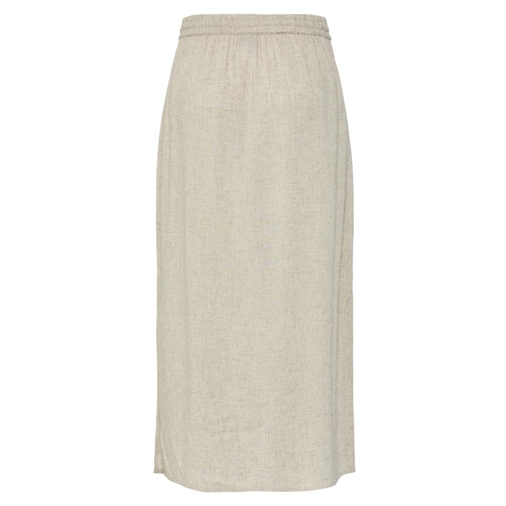 Rock Beige Frau Pieces Pia Ansicht 2