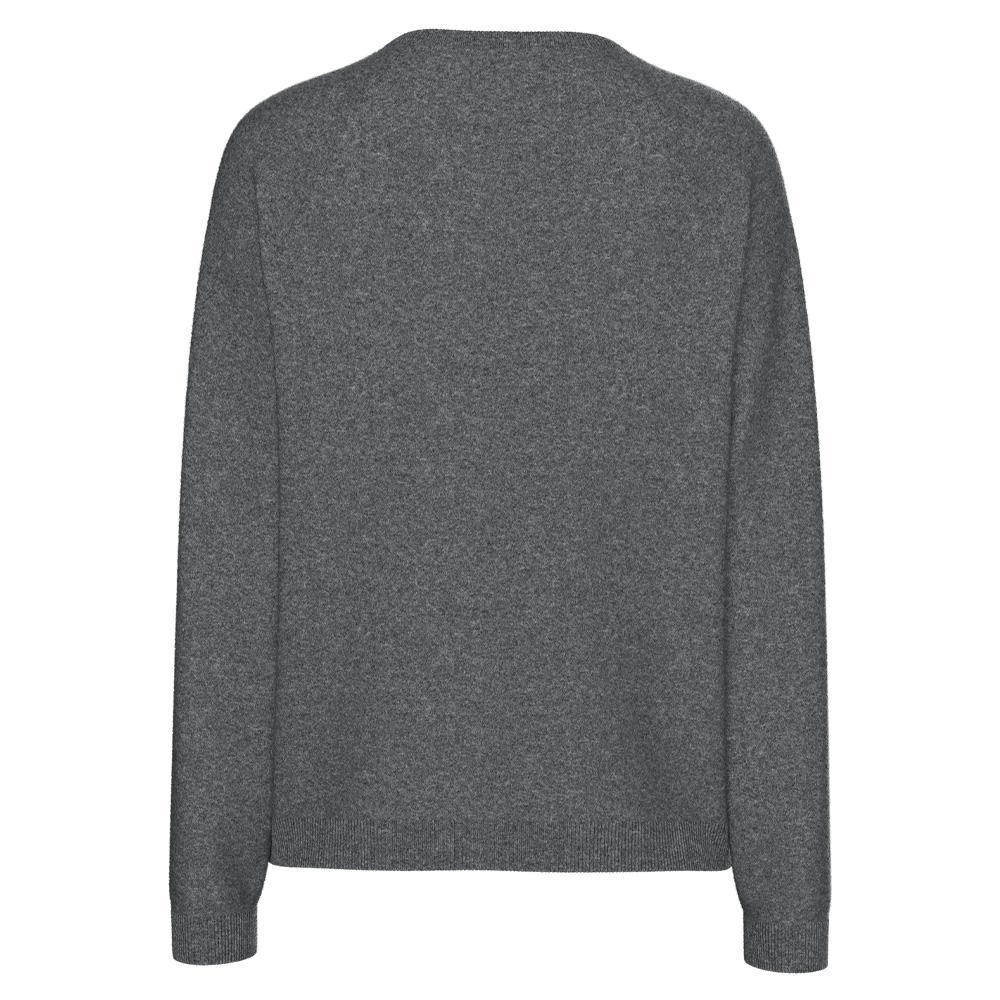 Jersey gris de mujer Pieces Bree Knit ver 2