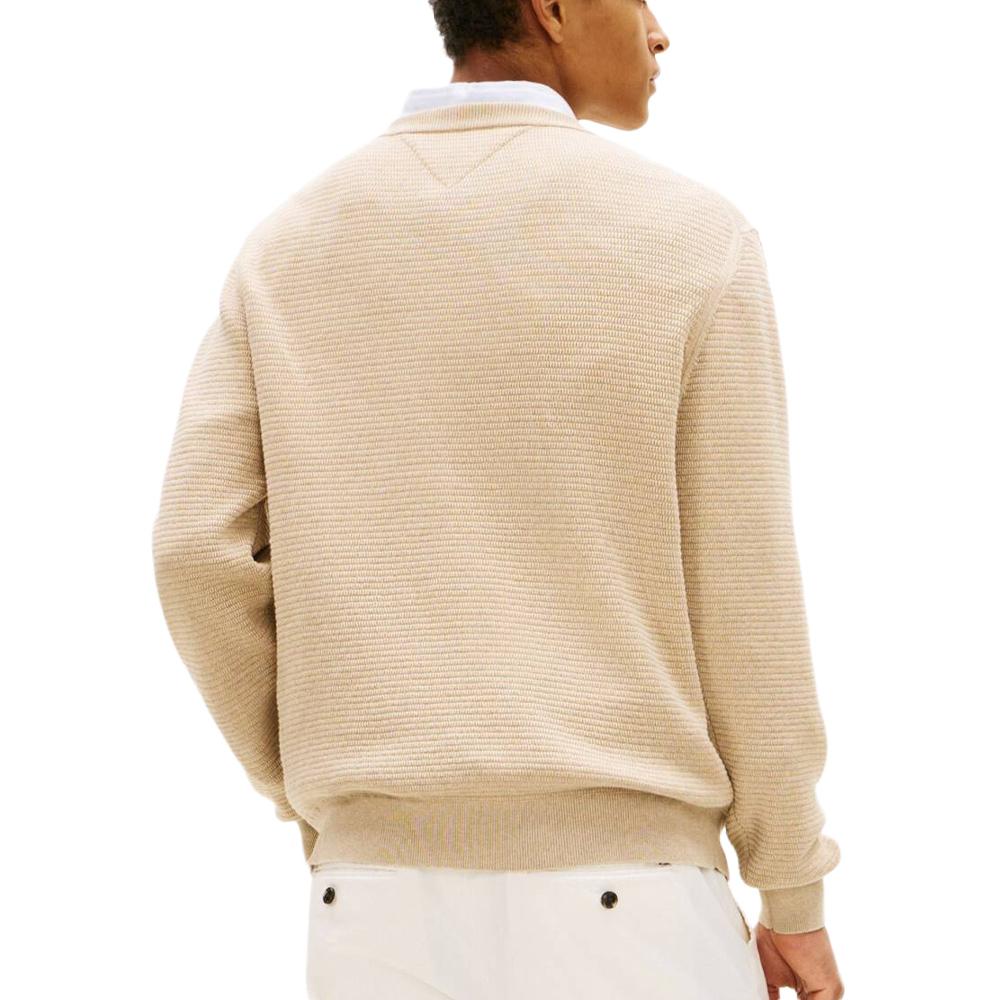 Pull Taupe Homme Tommy Hilfiger Seasonal vue 2