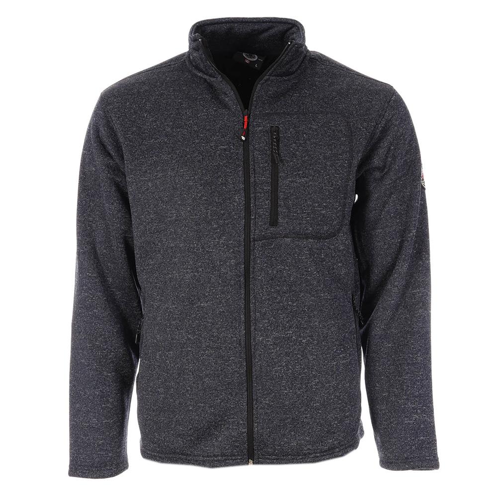 Paname Brothers Sherpa Men's Navy Fleece Jacket affordable