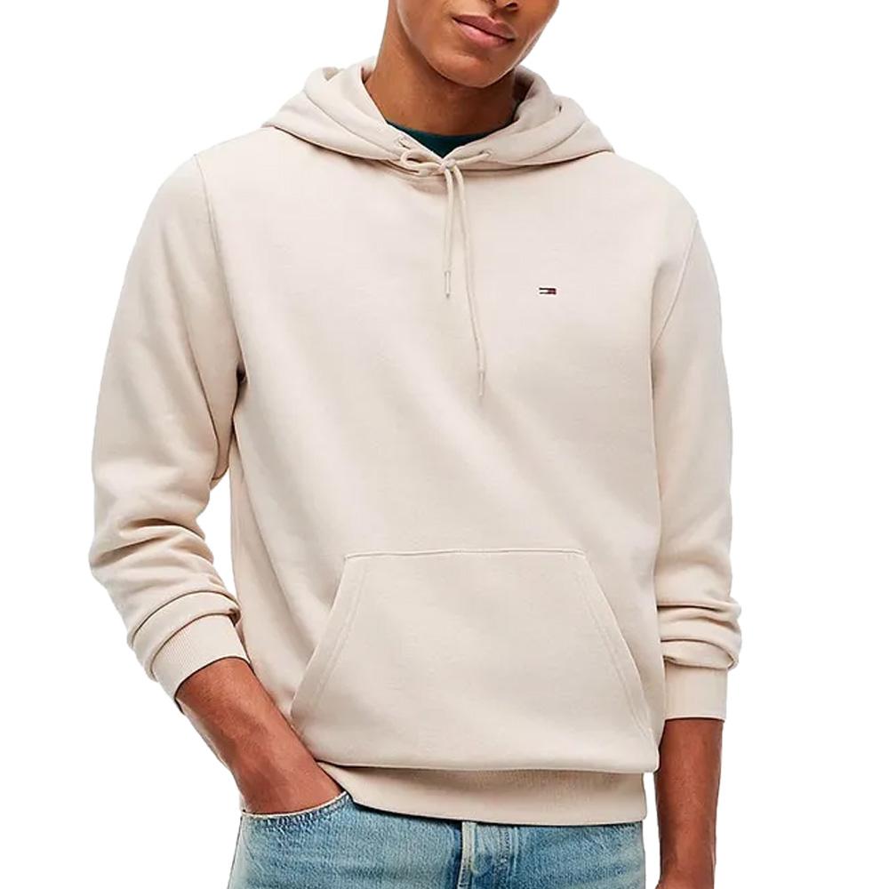 Sweat Beige Clair Homme Tommy Hilfiger Tjm Reg S Flag pas cher
