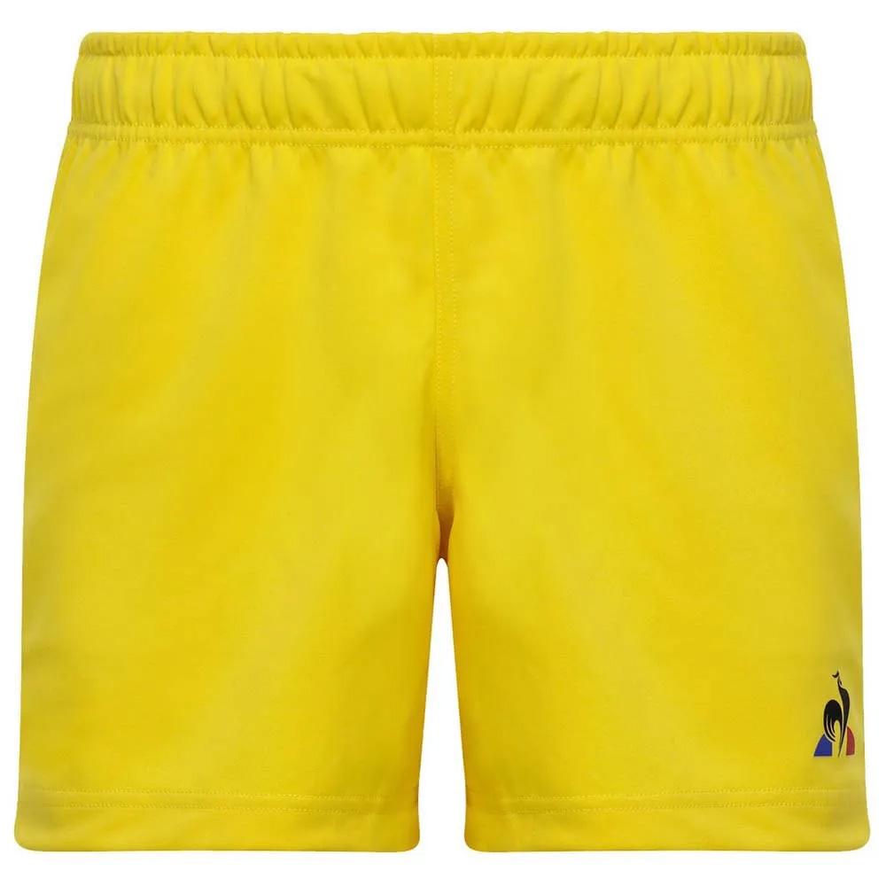 Le Coq Sportif Herren Sport Shorts Gelb Nr. 1 günstig