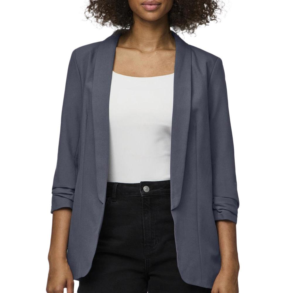 Chaqueta Pieces Bosella Azul Mujer barato
