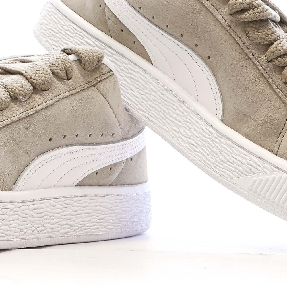 Baskets Beiges Femme Puma Suede XL vue 7