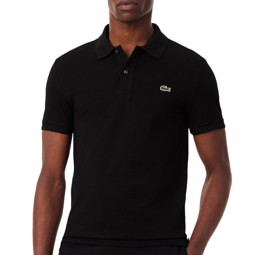 Polo Noir Homme Lacoste DH2050031 pas cher