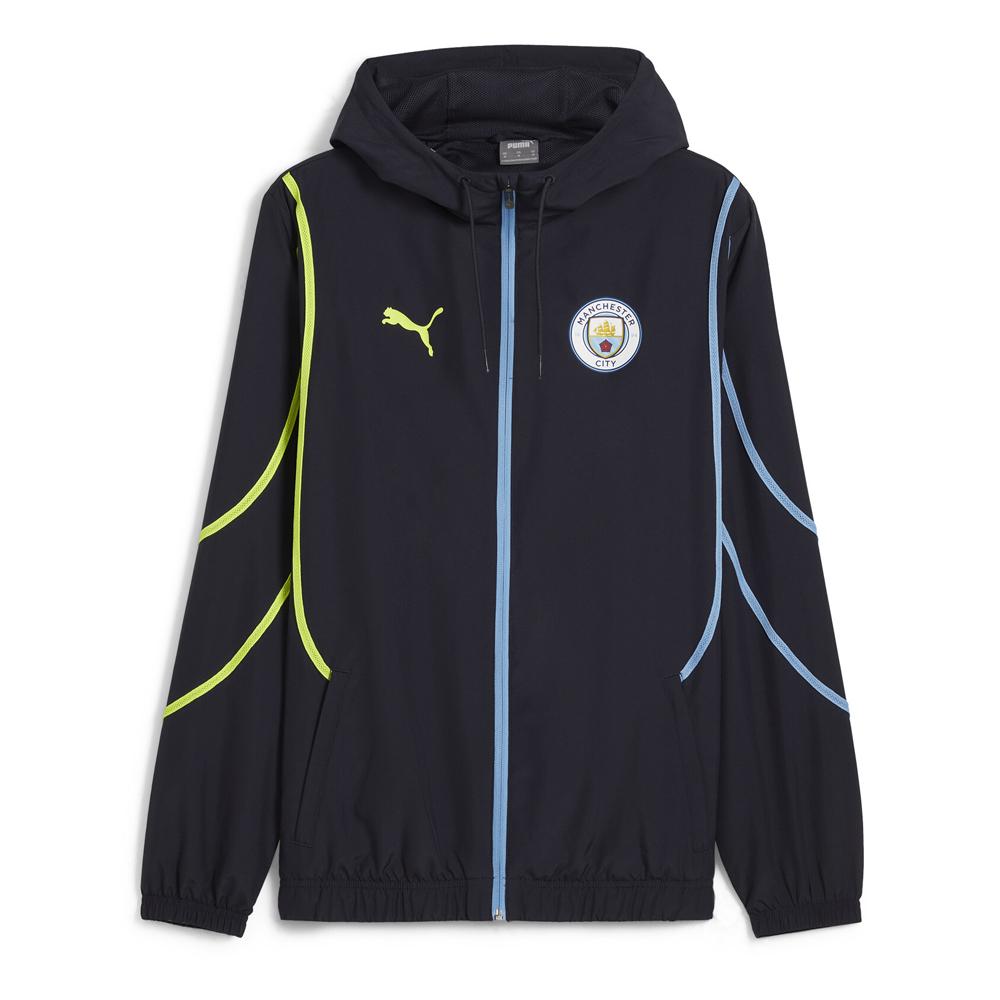 Manchester City Men's Prematch Jacket Navy Puma 2024/2025 affordable