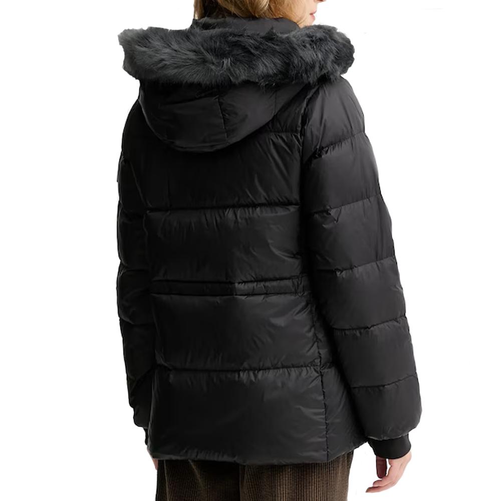 Women's Black down jacket Calvin Klein Jeans Mid Down Photo of the Espace des Marques %store% store - view of %key%