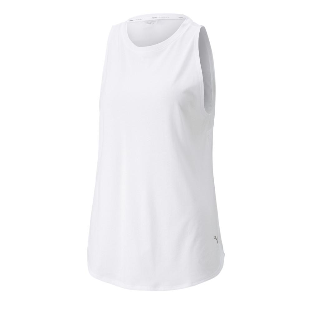 Camiseta de tirantes blanca de mujer Puma Concept Tank barato