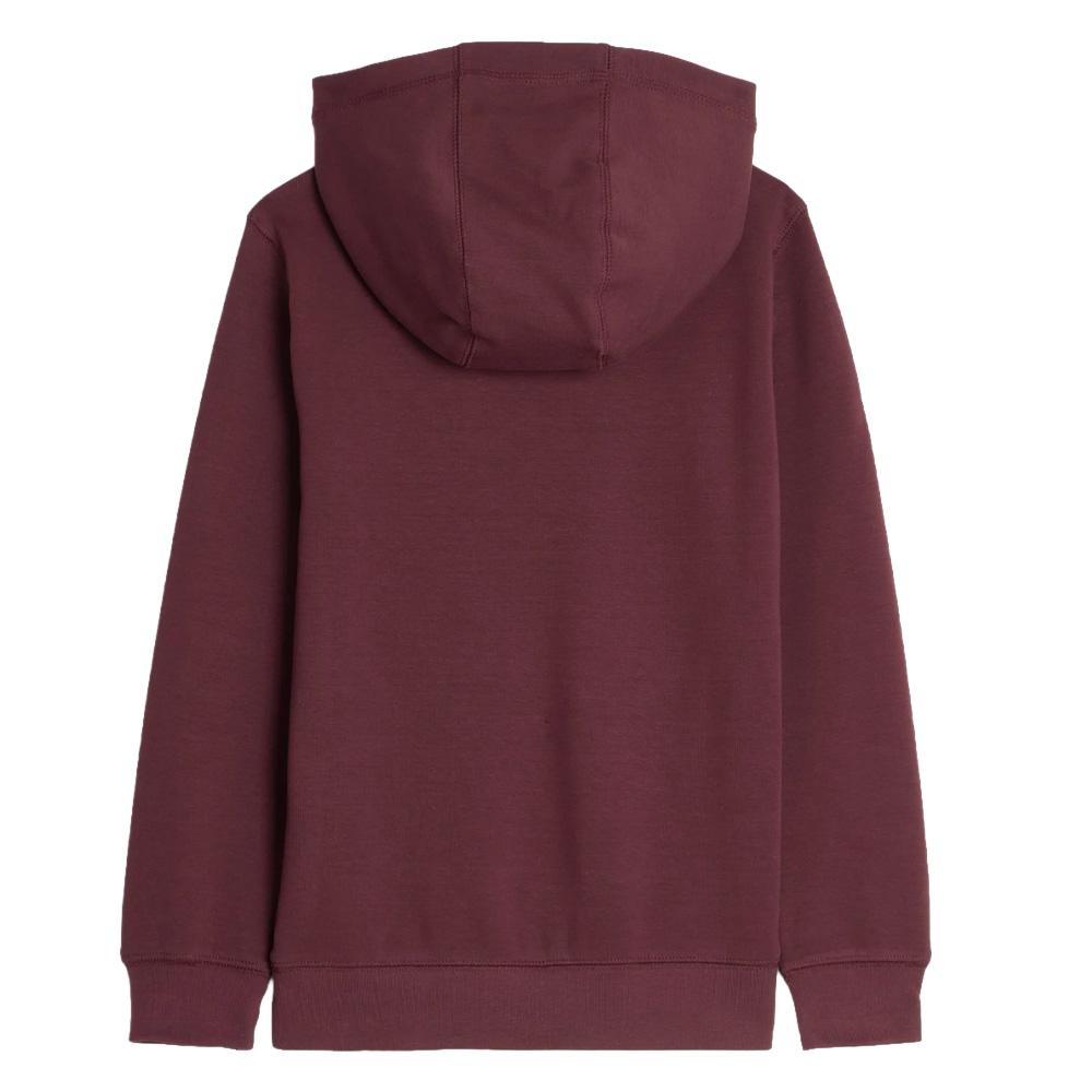 Bordeauxfarbener Kapuzenpullover für Jungen von Teddy Smith Evry Ansicht 2
