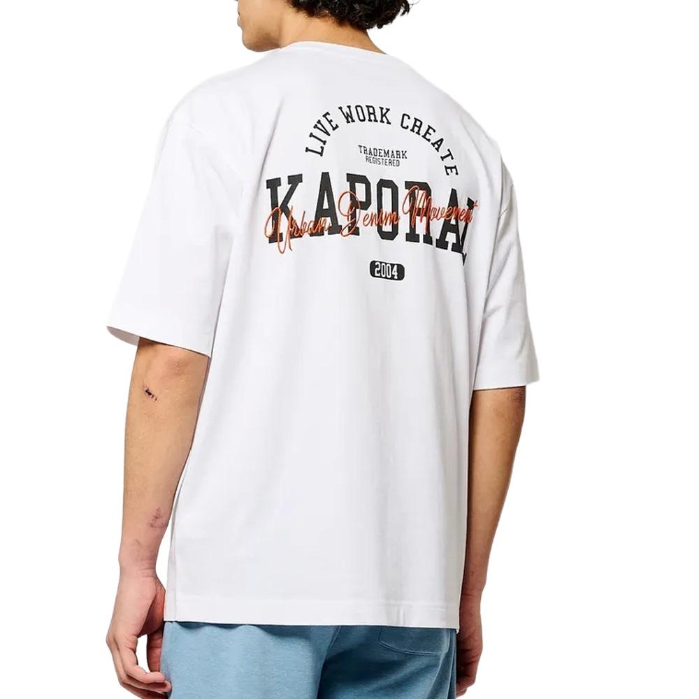 Camiseta blanca de hombre Kaporal JOEY ver 2