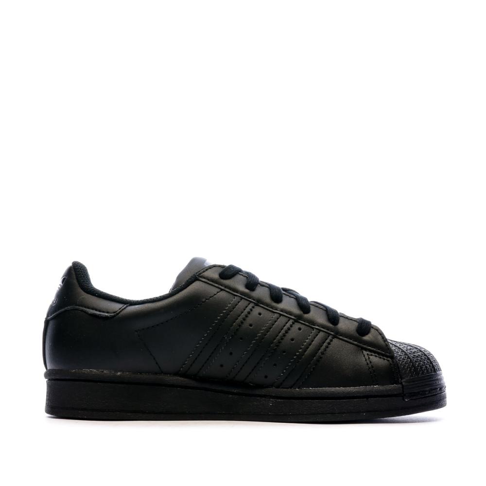 Zapatillas Adidas Superstar Niño Negras ver 2