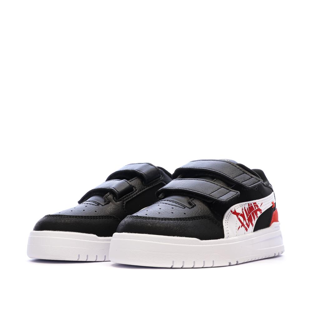 Black/White Puma Shuffle Downtown Boys’ Trainers Photo of the Espace des Marques %store% store - view of %key%