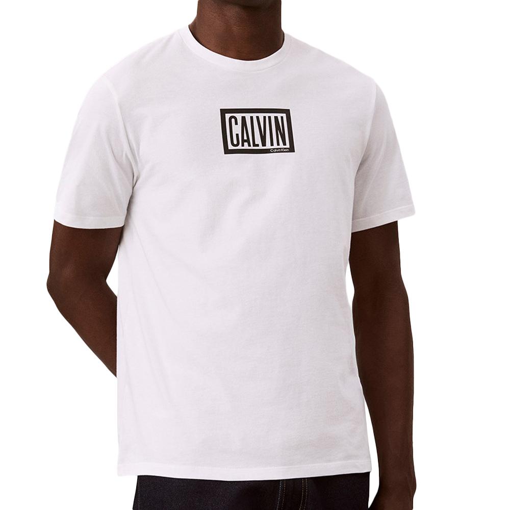 Weißes Herren-T-Shirt von Calvin Klein Jeans, verpackt günstig