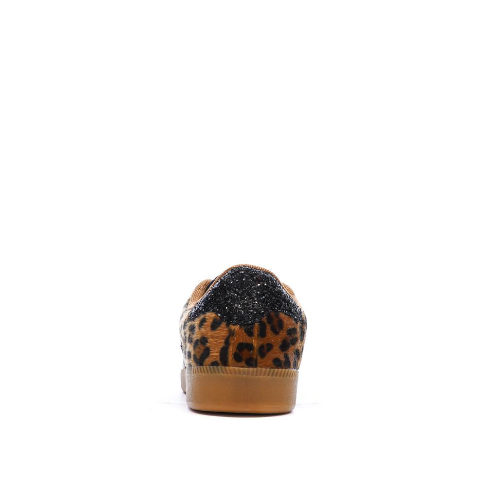 Baskets Camel/Noires Femme Only Sandra vue 3