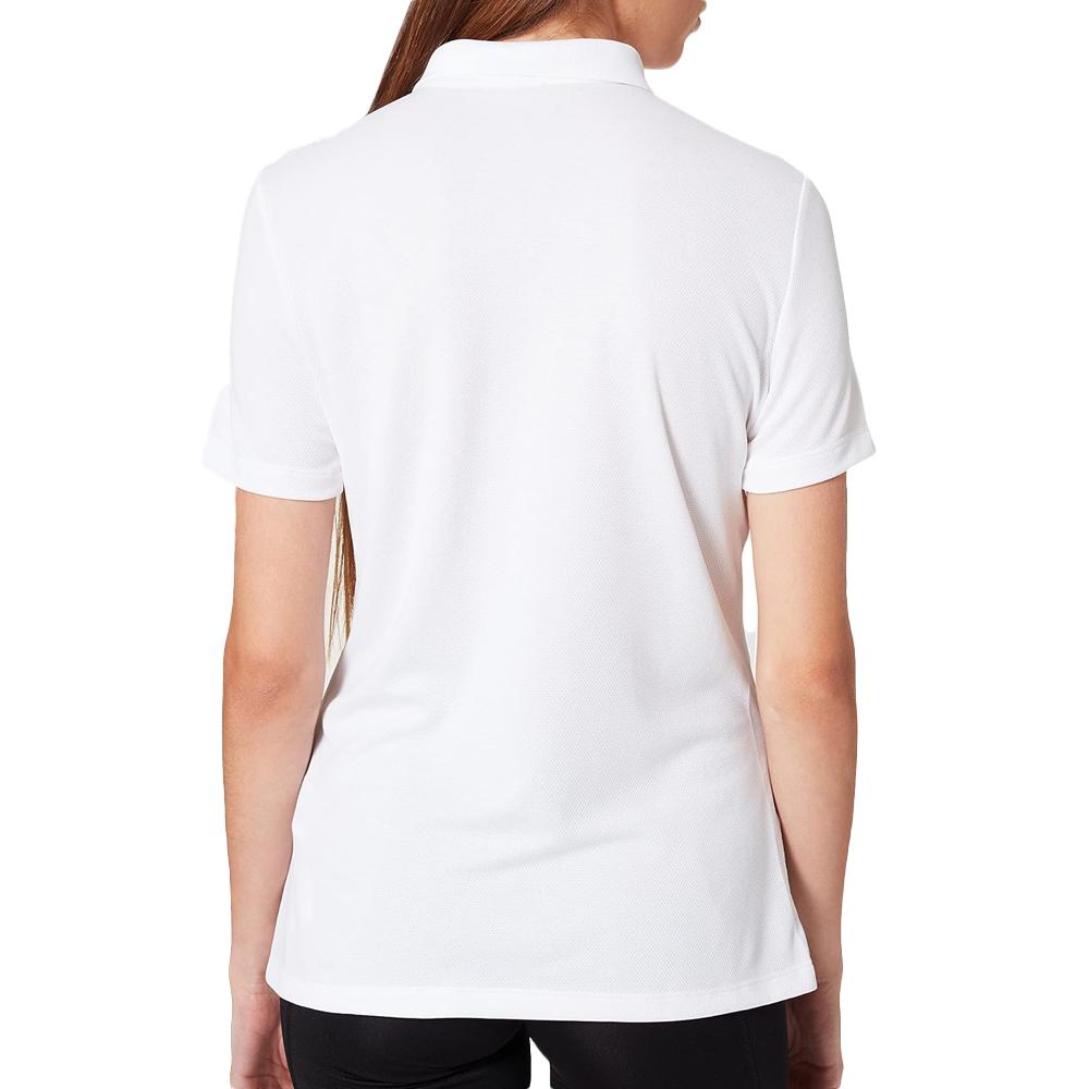 Women's white polo shirt Odlo Tina Photo of the Espace des Marques %store% store - view of %key%