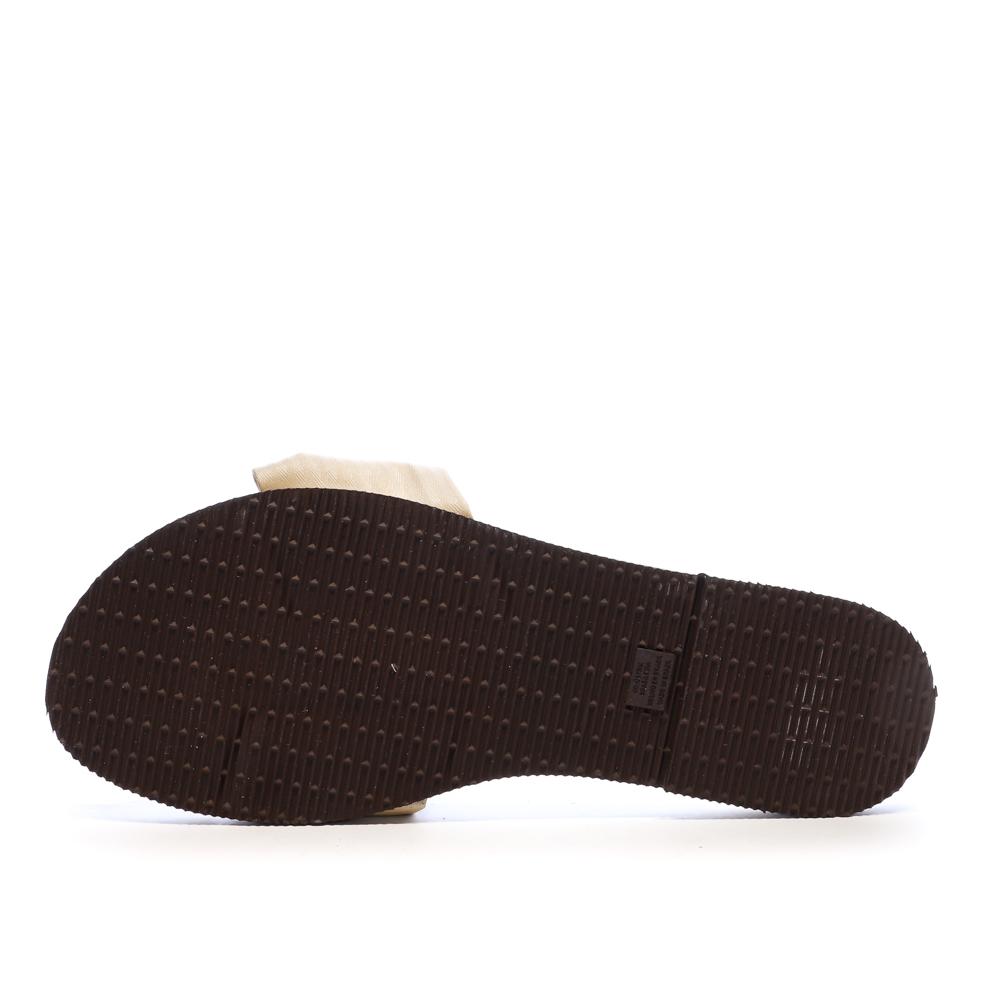 Beigefarbene Damen-Flip-Flops von Havaianas, Modell „Saint Tropez Sand Grey“ Ansicht 2
