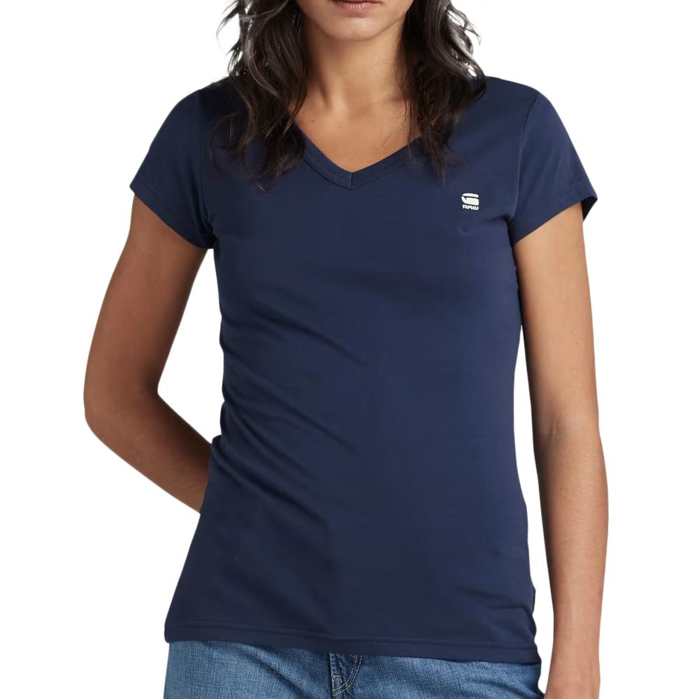Marine T-Shirt Frau G-Star Raw Eyben D21314 günstig
