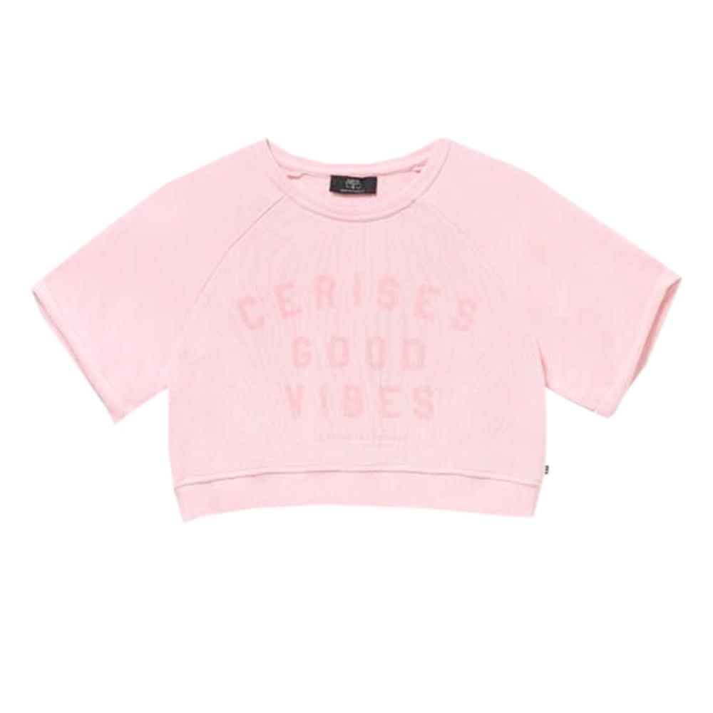 Le Temps Des Cerises Guadagi pink sweatshirt for girls affordable