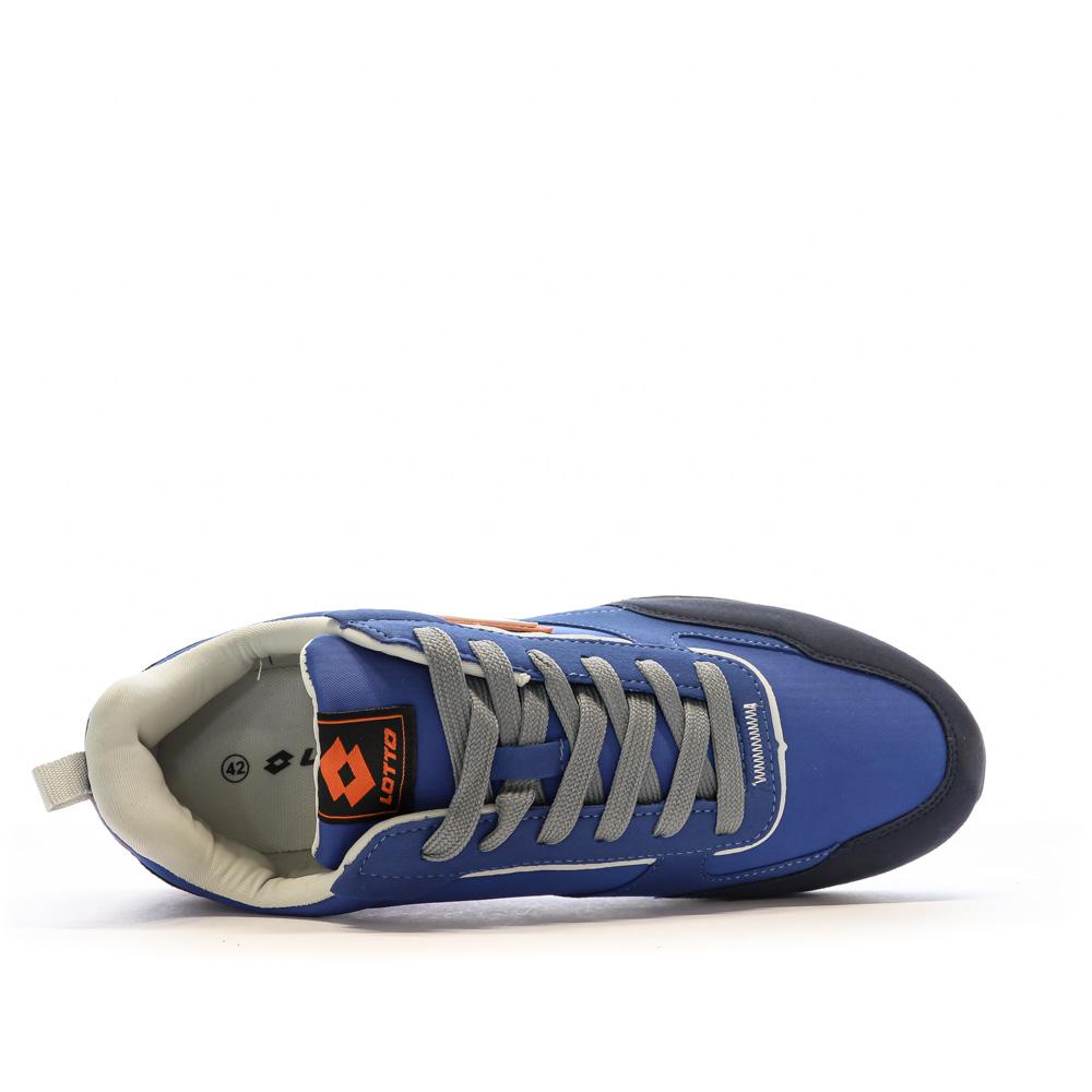 Lotto Twenty 5 Blue/White/Orange Men's Sneakers Photo of the Espace des Marques %store% store - view of %key%