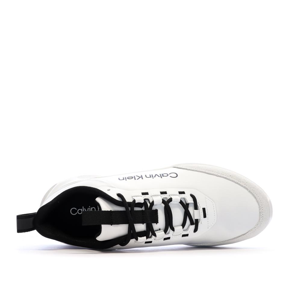 Weiße Herren-Sneaker Calvin Klein Jeans Light Eva Ansicht 4